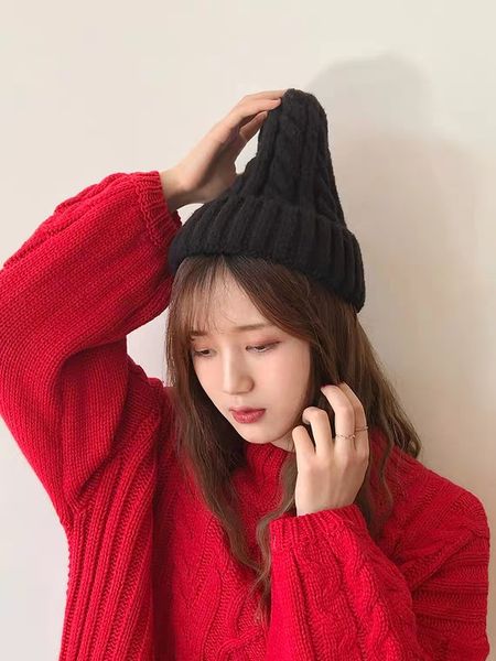 thick hat female autumn winter joker korean version wool hat ins cover head new student knitted hat male korea simple, Blue;gray
thick hat female autumn winter joker korean version wool hat ins cover head new student knitted hat male korea simple, Blue;gray