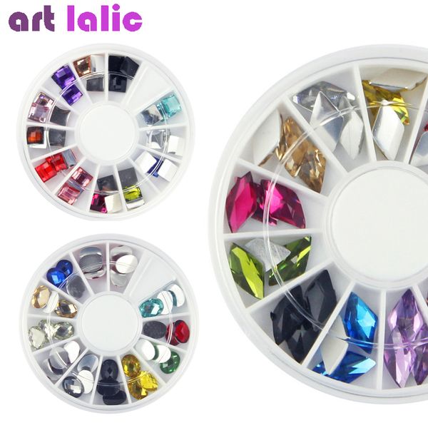 36pcs 3d nail art diamond rhinestones square drop heart decals wheel for nail tips decorations diy accessories, Silver;gold
36pcs 3d nail art diamond rhinestones square drop heart decals wheel for nail tips decorations diy accessories, Silver;gold