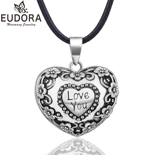 eudora harmony ball necklace heart chime bola flower pendant for women fashion jewelry gift mexican pregnancy ball 45'' chain, Silver
eudora harmony ball necklace heart chime bola flower pendant for women fashion jewelry gift mexican pregnancy ball 45'' chain, Silver