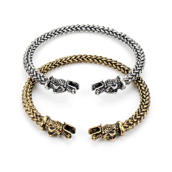 hanchang vikings jewelry wolf bracelets for men fashion male accessories viking bracelet wristband cuff bracelets bangles gift, White
hanchang vikings jewelry wolf bracelets for men fashion male accessories viking bracelet wristband cuff bracelets bangles gift, White