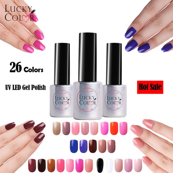 26 colors available gel varnish soak off uv gel nail polish for beauty nail art tools 1 bottle 10ml, Red;pink 
26 colors available gel varnish soak off uv gel nail polish for beauty nail art tools 1 bottle 10ml, Red;pink