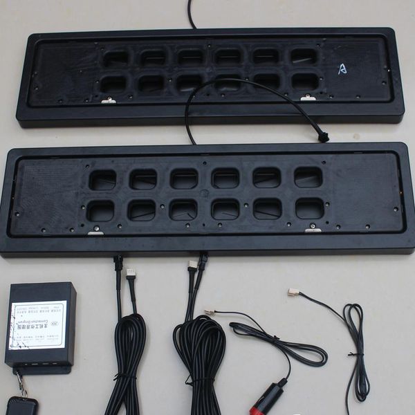 european sizes russia model flip over frames licence plate frame flip turning electrically protection 1set include 2frame and remote control
european sizes russia model flip over frames licence plate frame flip turning electrically protection 1set include 2frame and remote control