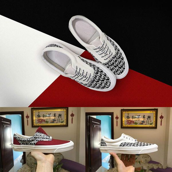 2018 Fear Of God x Men Women Casual Shoes PacSun Era 97 95 Reissue Canvas Vetements VisVim Skateboarding Fashion FOG sports sneakers
2018 Fear Of God x Men Women Casual Shoes PacSun Era 97 95 Reissue Canvas Vetements VisVim Skateboarding Fashion FOG sports sneakers