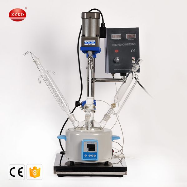 zzkd 1l glass reactor for a variety of process operations dissolution of solids product floor type stainless-steel lab instrument
zzkd 1l glass reactor for a variety of process operations dissolution of solids product floor type stainless-steel lab instrument