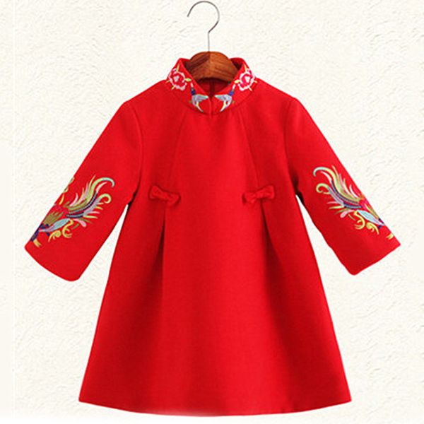 embroidered chinese cheongsam style thick warm down parkas 2018 new winter children christmas outfit new year girls clothing, Blue;gray
embroidered chinese cheongsam style thick warm down parkas 2018 new winter children christmas outfit new year girls clothing, Blue;gray