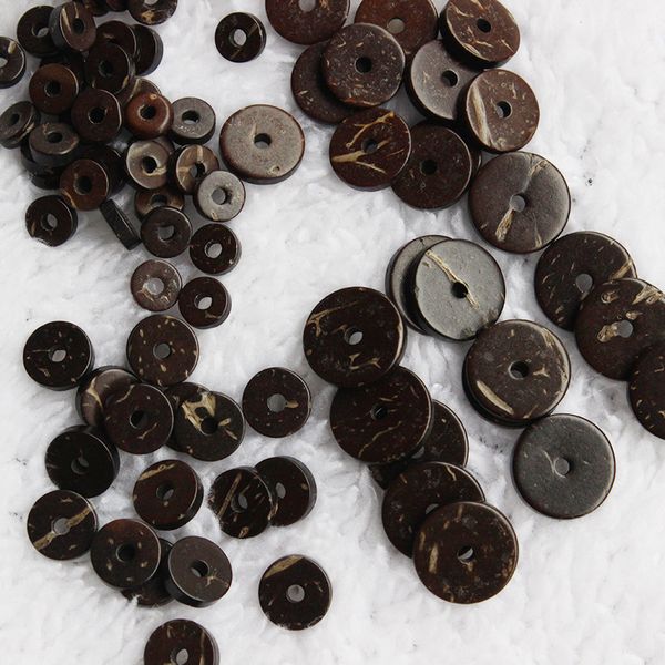 200pcs natural coconut shell spacer beads flat round loose beads fit diy bracelet jewelry making 2x6mm 2x8mm 2x10mm 2x12mm size, Black
200pcs natural coconut shell spacer beads flat round loose beads fit diy bracelet jewelry making 2x6mm 2x8mm 2x10mm 2x12mm size, Black