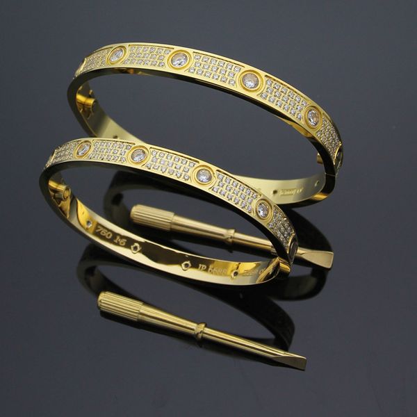 full with cz diamond brand love screw h bracelet women cuff cater love bracelets pulseira feminina masculin with original box, Black
full with cz diamond brand love screw h bracelet women cuff cater love bracelets pulseira feminina masculin with original box, Black