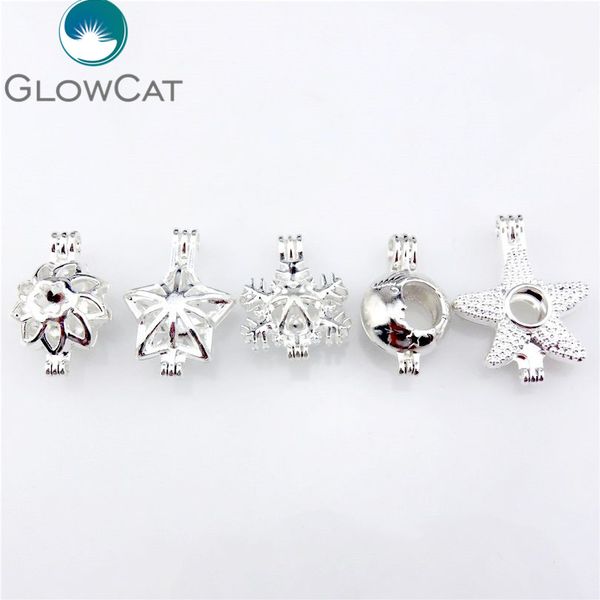 wholesale-ll21796 bright silver starfish snowflake stone beads cage aroma essential oil necklace jewelry making locket pendant, Black
wholesale-ll21796 bright silver starfish snowflake stone beads cage aroma essential oil necklace jewelry making locket pendant, Black
