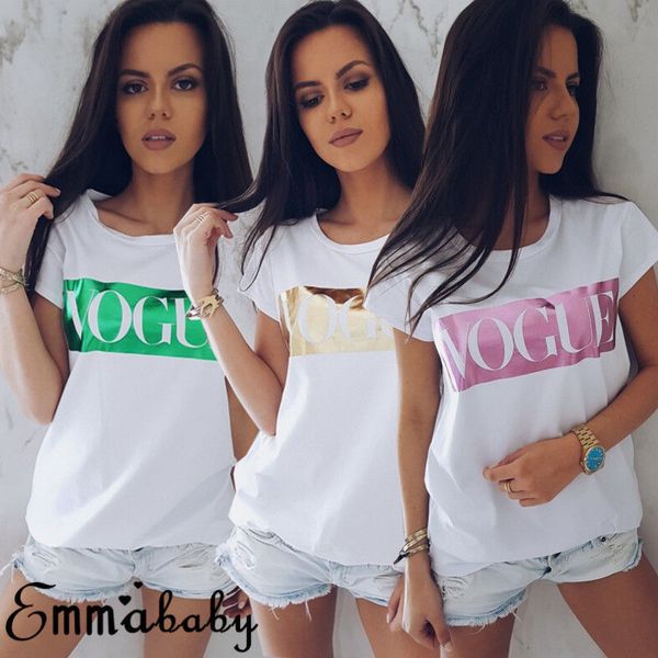 summer womens ladies short sleeve vogue slogan printed casual blouse female basic harajuku hipster tumblr tee shirt femme, White
summer womens ladies short sleeve vogue slogan printed casual blouse female basic harajuku hipster tumblr tee shirt femme, White