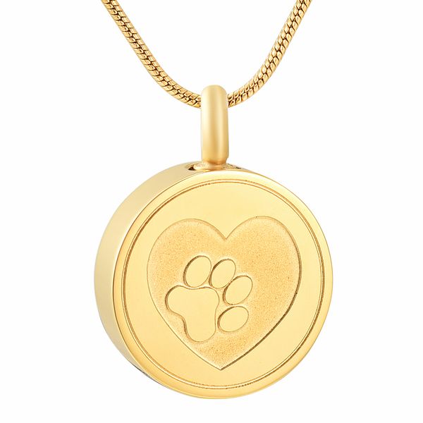 ijd9883 кремация из нержавеющей стали пэт золотая лапа печать круглый шкатулка ожерелье держать собака кошка пепел мемориал сувенир кулон юв, Silver
ijd9883 кремация из нержавеющей стали пэт золотая лапа печать круглый шкатулка ожерелье держать собака кошка пепел мемориал сувенир кулон юв, Silver