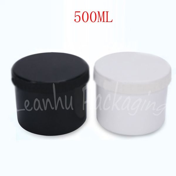 500ml black / white wide mouth plastic jar , 500cc mask / cream cans , empty cosmetic container makeup sub-bottling
500ml black / white wide mouth plastic jar , 500cc mask / cream cans , empty cosmetic container makeup sub-bottling