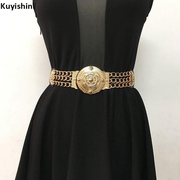 new elastic waist belts wide gold women metal waist belt elastic knitted chain fashion jewelry, Black;brown
new elastic waist belts wide gold women metal waist belt elastic knitted chain fashion jewelry, Black;brown