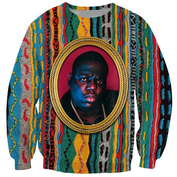 new fashion biggie notorious b.i.g funny 3d print sweats fashion clothing women men sweatshirt casual pullovers k39, Black
new fashion biggie notorious b.i.g funny 3d print sweats fashion clothing women men sweatshirt casual pullovers k39, Black