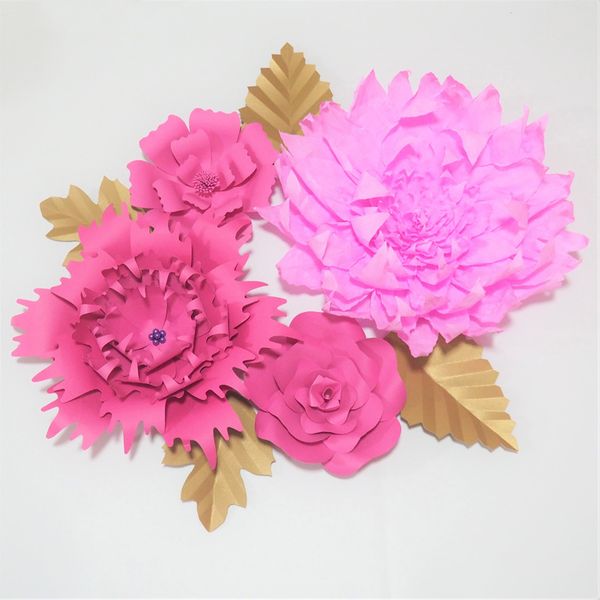 4pcs giant paper flowers 4 leaves flores artificiales fleur artificielle wedding event backdrop party baby nursery
4pcs giant paper flowers 4 leaves flores artificiales fleur artificielle wedding event backdrop party baby nursery