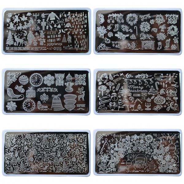 1pcs christmas stamping plates 22 styles xmas snowflake reindeer nail art stamp template image stamp plate 12.5x6.5cm kadou01-22, White
1pcs christmas stamping plates 22 styles xmas snowflake reindeer nail art stamp template image stamp plate 12.5x6.5cm kadou01-22, White
