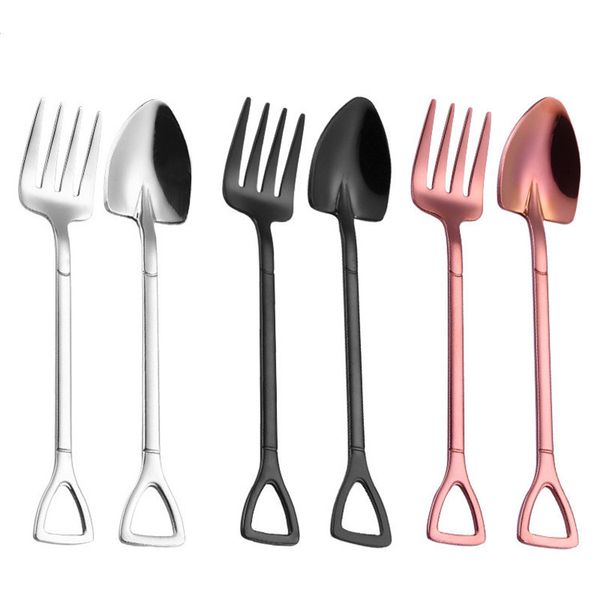 colorful spoon fork creative spoon fork shovel design pvd plated stainless steel 304 spoon fork sale
colorful spoon fork creative spoon fork shovel design pvd plated stainless steel 304 spoon fork sale