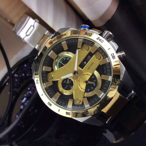 ef-540 luxury watch master mens rubber band quartz movement men watch gold silver black for male watch, Slivery;brown
ef-540 luxury watch master mens rubber band quartz movement men watch gold silver black for male watch, Slivery;brown