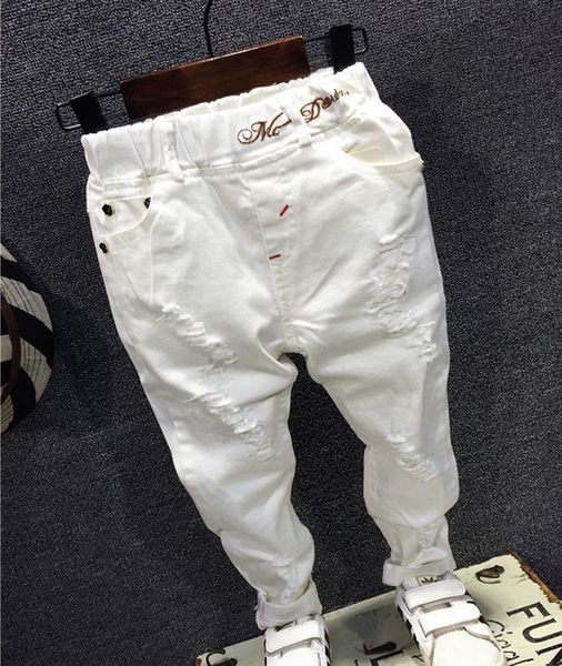 Children Broken Hole Pants Trousers 2018 Baby Boys Jeans Brand Fashion Autumn 2-7Y white Kids Trousers Children Clothing AQ890
Children Broken Hole Pants Trousers 2018 Baby Boys Jeans Brand Fashion Autumn 2-7Y white Kids Trousers Children Clothing AQ890