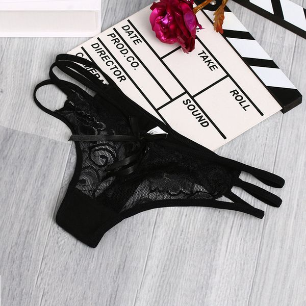 1pc underwear fashion women ultra-thin bowknot lace floral g-string elastic strap bandage design briefs panties underwear, Black;pink
1pc underwear fashion women ultra-thin bowknot lace floral g-string elastic strap bandage design briefs panties underwear, Black;pink