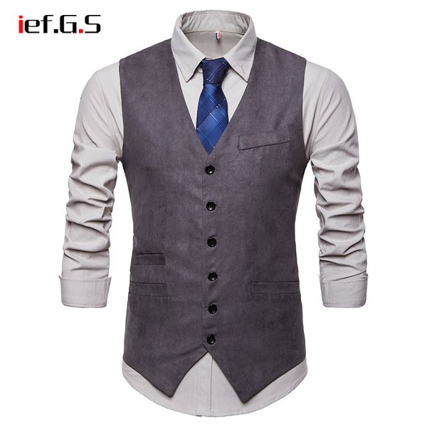 ief.g.s 2018 brand suit vest men casual jacket sleeveless beige gray brown plus size vintage tweed vest fashion autumn waistcoat, Black;white
ief.g.s 2018 brand suit vest men casual jacket sleeveless beige gray brown plus size vintage tweed vest fashion autumn waistcoat, Black;white