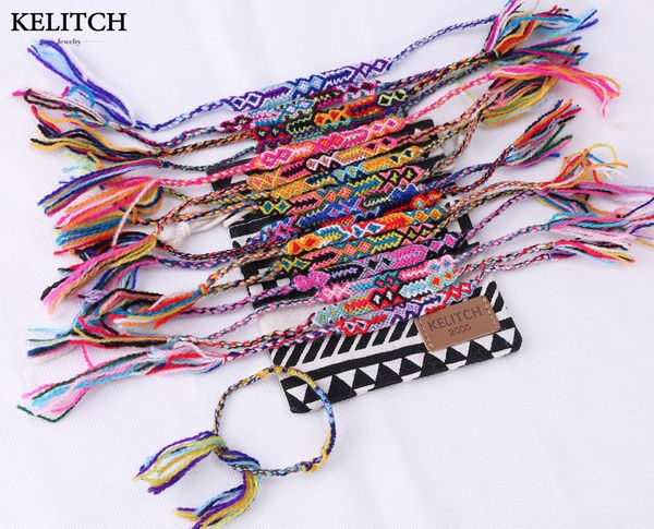 kelitch bracelets jewelry friendship bracelets 10pcs bohemia handmade weave multicolor cotton woven for gifts, Black
kelitch bracelets jewelry friendship bracelets 10pcs bohemia handmade weave multicolor cotton woven for gifts, Black