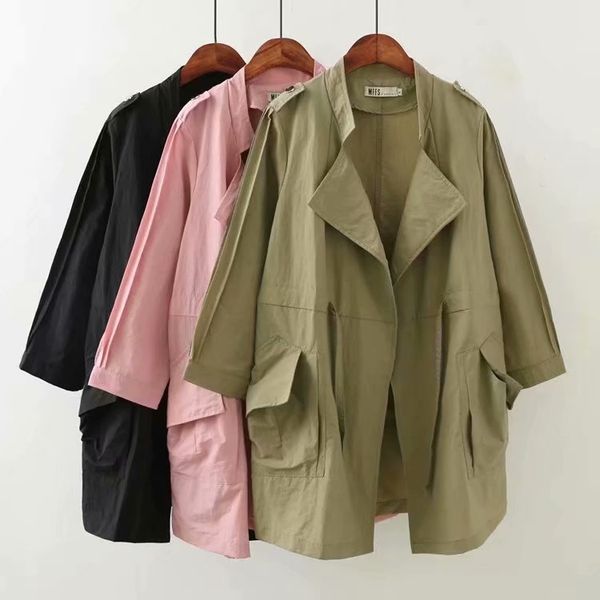 slim full sleeve european windbreaker turn-down collar ladies overcoatcasual korean women trench coat spring 2018, Tan;black
slim full sleeve european windbreaker turn-down collar ladies overcoatcasual korean women trench coat spring 2018, Tan;black