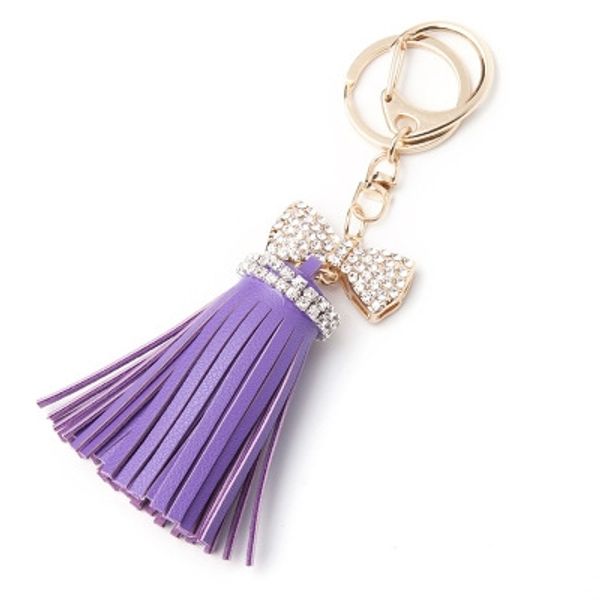 tassels keychain - rhinestone metal bowknot keychain leather tassels pendants bag charms accessories key ring gift jewelry, Slivery;golden
tassels keychain - rhinestone metal bowknot keychain leather tassels pendants bag charms accessories key ring gift jewelry, Slivery;golden