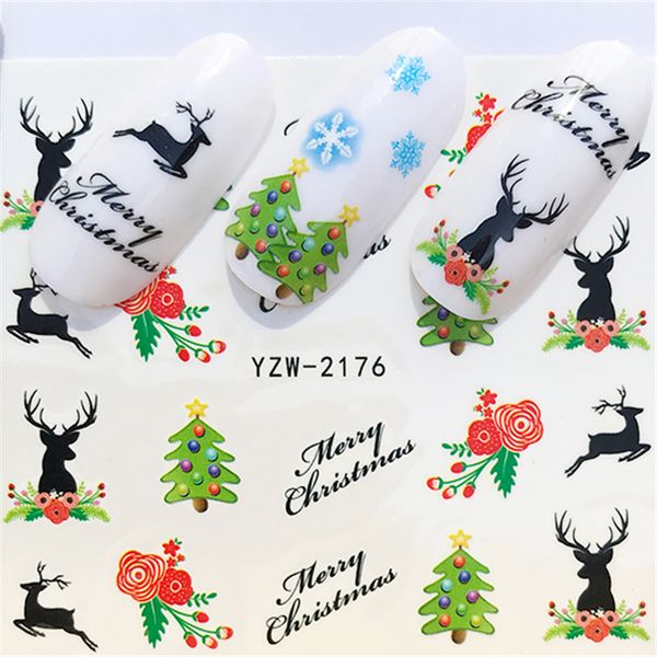 1 sheet christmas tree/nntelope styles nail art water transfer stickers colorful full tips designed, Black
1 sheet christmas tree/nntelope styles nail art water transfer stickers colorful full tips designed, Black