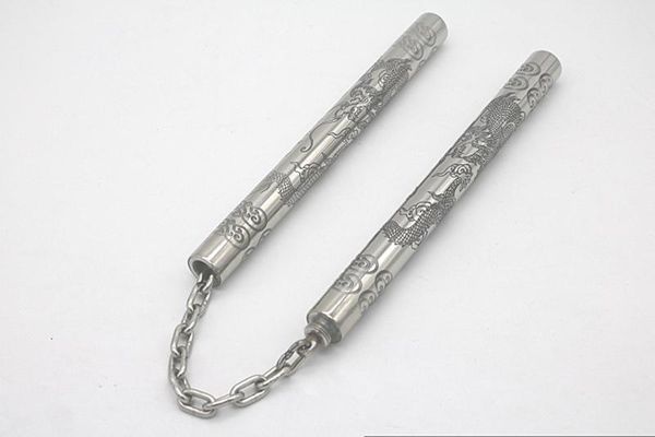 Комбинированная Нержавеющая сталь Stick Самозащита Nunchaku Нескользящий Фактический
Комбинированная Нержавеющая сталь Stick Самозащита Nunchaku Нескользящий Фактический