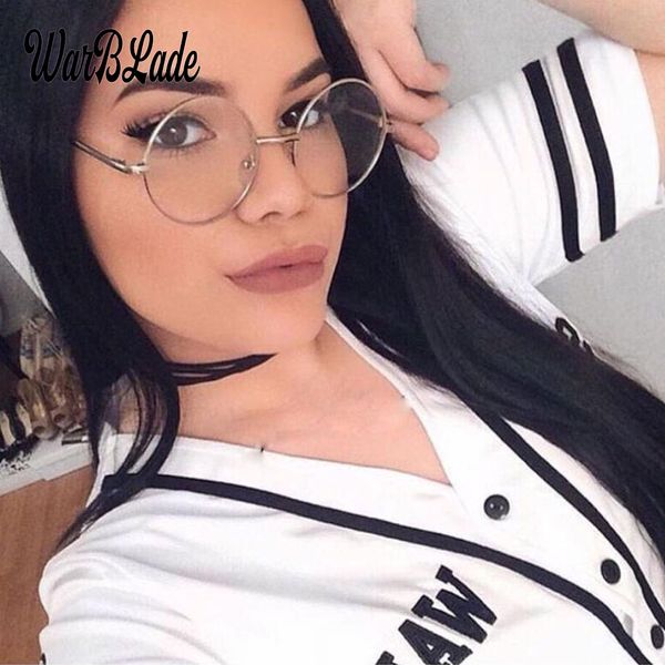 warblade 2018 round nerd glasses clear lens gold round metal frame glasses optical men women eyeglass frame fake, Silver
warblade 2018 round nerd glasses clear lens gold round metal frame glasses optical men women eyeglass frame fake, Silver