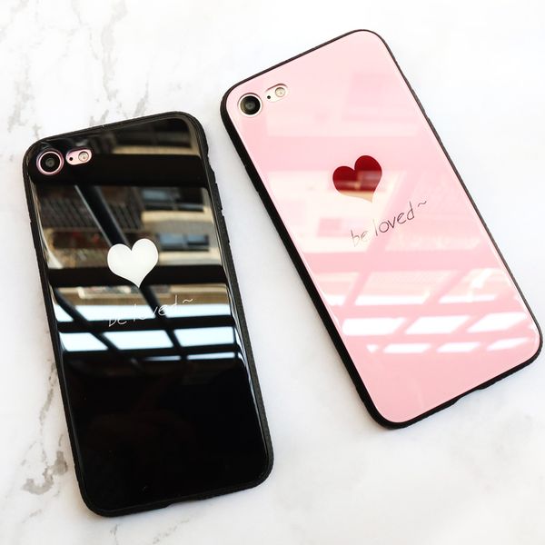 2018 new arrival luxury tempered glass phone cases mirror glass for iphone 7 plus case cute love heart beloved mirror tempered glass cover 
2018 new arrival luxury tempered glass phone cases mirror glass for iphone 7 plus case cute love heart beloved mirror tempered glass cover