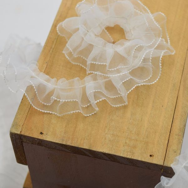 23yards 2.2 см широкий белый цвет края рябить органзы ленты планки DIY кукла платье плис
23yards 2.2 см широкий белый цвет края рябить органзы ленты планки DIY кукла платье плис
