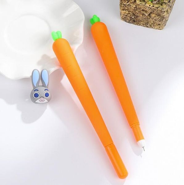 24pcs/lot fashion carrot design 0.5mm black ink gel pen writing office school supplies kawaii stationery
24pcs/lot fashion carrot design 0.5mm black ink gel pen writing office school supplies kawaii stationery