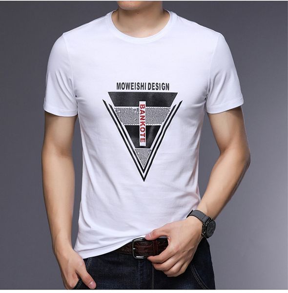 men clothing pattern printed casual tshirts summer male crew neck tees short sleeved ing, White;black
men clothing pattern printed casual tshirts summer male crew neck tees short sleeved ing, White;black