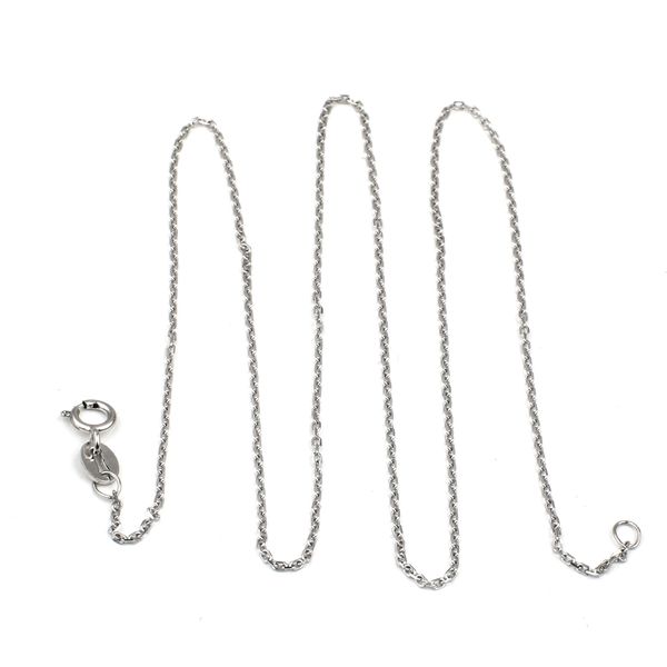 18-inches real 925 silver cable chain necklace link sections 1.2g no-pendant s7002b
18-inches real 925 silver cable chain necklace link sections 1.2g no-pendant s7002b