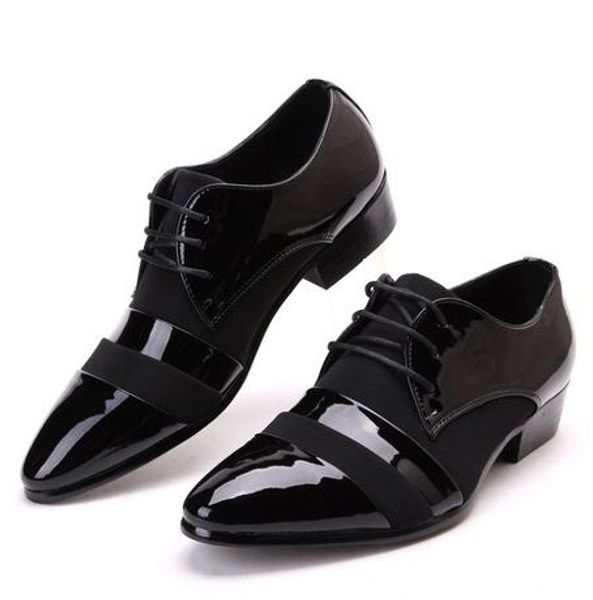 2018 NEW Men's groom dress shoes Flat Shoes Luxury Men's Business Oxfords Casual Shoe Black Leather Derby Shoes
2018 NEW Men's groom dress shoes Flat Shoes Luxury Men's Business Oxfords Casual Shoe Black Leather Derby Shoes