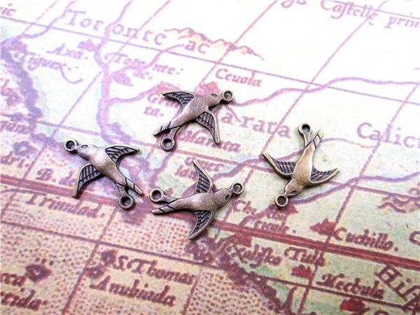 60 pcs - swallow - bronze cute lovely bird pendants,sparrow charms,robin charms, diy supplies, 20x17mm, Bronze;silver
60 pcs - swallow - bronze cute lovely bird pendants,sparrow charms,robin charms, diy supplies, 20x17mm, Bronze;silver