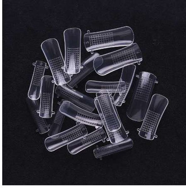 20pcs quick building fake nails mold tips nail dual forms finger extension transparent easy nail art uv builder poly gel tool, Red;gold
20pcs quick building fake nails mold tips nail dual forms finger extension transparent easy nail art uv builder poly gel tool, Red;gold