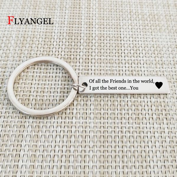 friends keychains lettering"i got the one you" charming keyring personalized gift for women men friends car key chains, Silver
friends keychains lettering"i got the one you" charming keyring personalized gift for women men friends car key chains, Silver