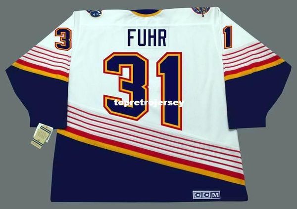 wholesale mens grant fuhr st. louis blues 1996 ccm vintage home retro hockey jersey, Black;red
wholesale mens grant fuhr st. louis blues 1996 ccm vintage home retro hockey jersey, Black;red