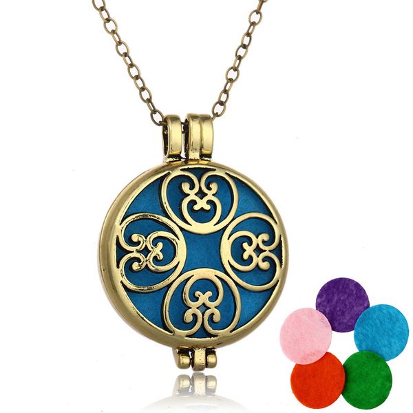 aromatherapy perfume diffuser necklaces essential oil diffuser locket necklaces antique bronze lucky four hearts jewelry cage pendant, Silver
aromatherapy perfume diffuser necklaces essential oil diffuser locket necklaces antique bronze lucky four hearts jewelry cage pendant, Silver