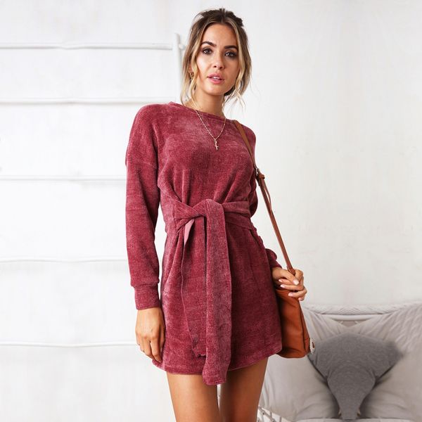 casual dresses for women party clothing 2018 women casual irregular hem pullover loose split solid long sleeve dress with belt, Black;gray
casual dresses for women party clothing 2018 women casual irregular hem pullover loose split solid long sleeve dress with belt, Black;gray