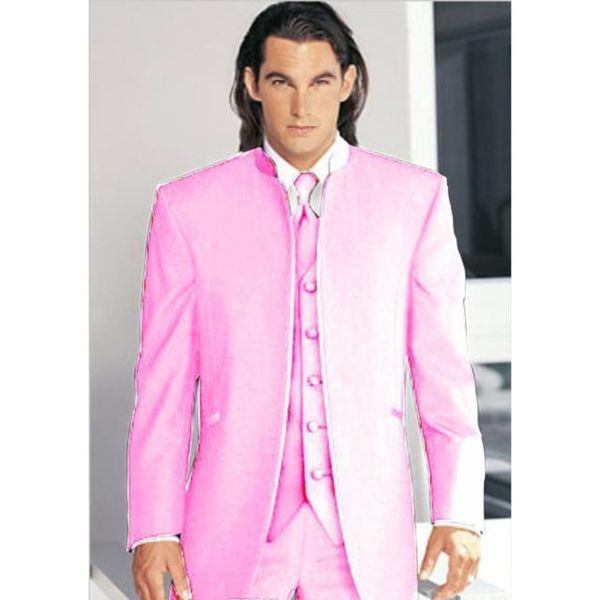 handsome pink groom men suit tuxedos blazer costume homme groomsmen mens prom cothing business suits (jacket+pants+vest+ tie, White;black
handsome pink groom men suit tuxedos blazer costume homme groomsmen mens prom cothing business suits (jacket+pants+vest+ tie, White;black