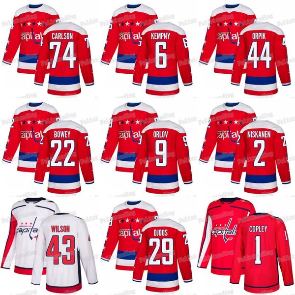 2019 Washington Capitals Tom Wilson Madison Bowey John Carlson Christian Djoos Michal Kempny Matt Niskanen Dmitry Orlov Brooks Orpik Jersey
2019 Washington Capitals Tom Wilson Madison Bowey John Carlson Christian Djoos Michal Kempny Matt Niskanen Dmitry Orlov Brooks Orpik Jersey