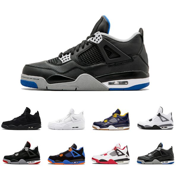 2018 Cheap Sale 4 IV Basketball Shoes Alternate Motorsport Pure Money Sports Sneakers Men 4s BLACK MOTORSPORT GAME ROYAL BLUE Sneakers shoes
2018 Cheap Sale 4 IV Basketball Shoes Alternate Motorsport Pure Money Sports Sneakers Men 4s BLACK MOTORSPORT GAME ROYAL BLUE Sneakers shoes