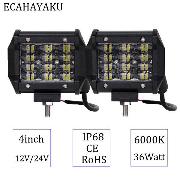 ecahayaku new tri-row 4inch 36w 6000k 12v car led work light bar driving beam pods light for offroad 4x4 suv atv trailers trucks
ecahayaku new tri-row 4inch 36w 6000k 12v car led work light bar driving beam pods light for offroad 4x4 suv atv trailers trucks