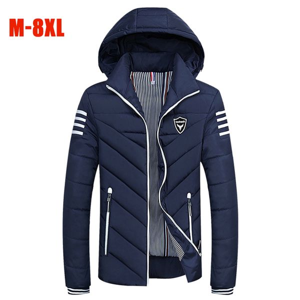 fashion new m-8xl plus size winter jackets men hooded warm thick parka men casual striped 6xl 7x 8x large size cotton coats, Black
fashion new m-8xl plus size winter jackets men hooded warm thick parka men casual striped 6xl 7x 8x large size cotton coats, Black