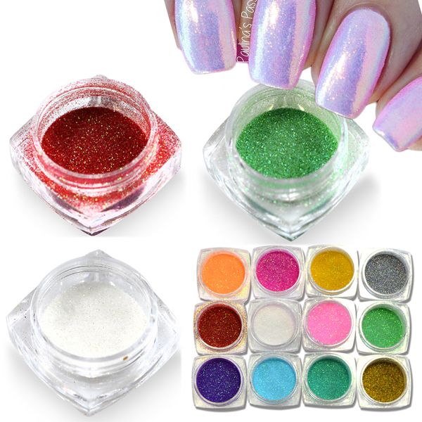 1 box laser glier mermaid effect nail powder dust magic glimmer nail art decoration tips 12 colors beauty diy pigment m01-12, Silver;gold
1 box laser glier mermaid effect nail powder dust magic glimmer nail art decoration tips 12 colors beauty diy pigment m01-12, Silver;gold