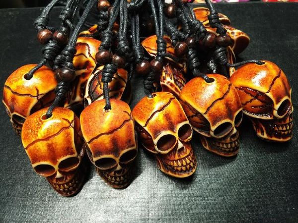 yqtdmy 6 pcs skull face for man old retro vintage punk necklace charm mens jewelry, Silver
yqtdmy 6 pcs skull face for man old retro vintage punk necklace charm mens jewelry, Silver