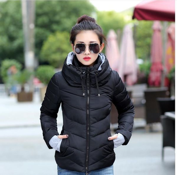 2018 winter jacket women plus size womens parkas thicken outerwear solid hooded coats short female slim cotton padded basic, Black;brown
2018 winter jacket women plus size womens parkas thicken outerwear solid hooded coats short female slim cotton padded basic, Black;brown